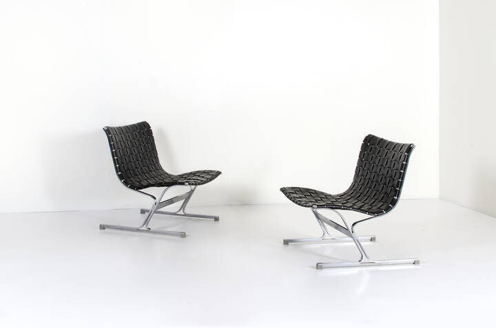 ROSS LITTELL - Coppia di poltrone mod PLR1
