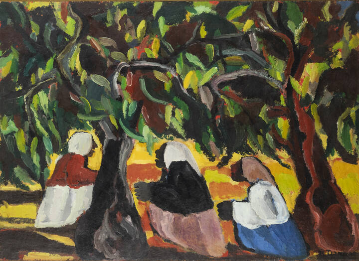 SAVERIO TERRUSO - 'Raccolta in Sicilia' 1973