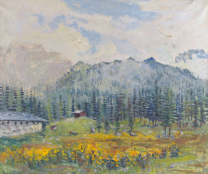 ADRIANO SPILIMBERGO - 'Bardonecchia' 