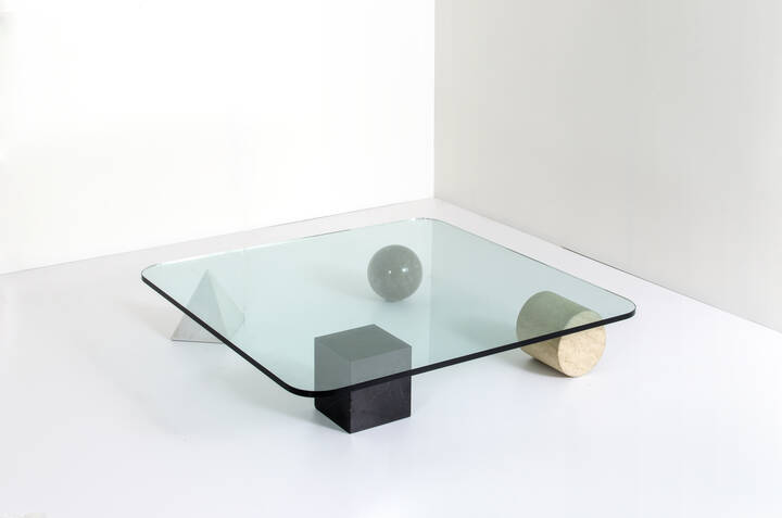 LELLA E MASSIMO VIGNELLI - Tavolino mod. Metafora