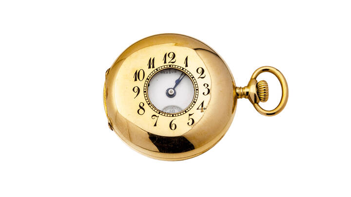 PATEK PHILIPPE - Orologio da tasca 'occhio di bue', inizi XX secolo