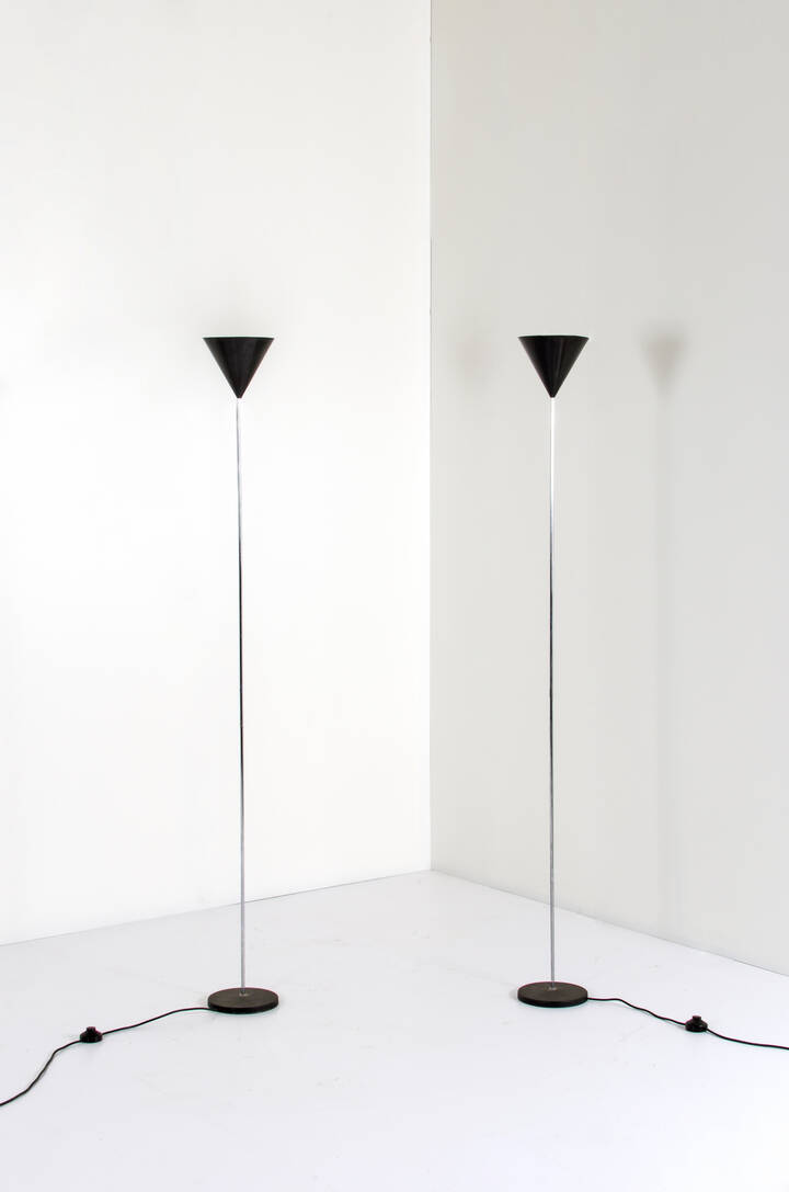 LUIGI CACCIA DOMINIONI - Coppia di lampade mod. Lte 5 Imbuto