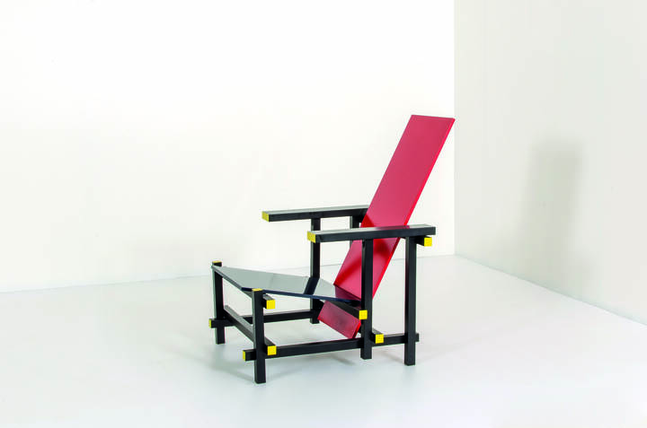 GERRIT THOMAS RIETVELD - Red/Blue chair