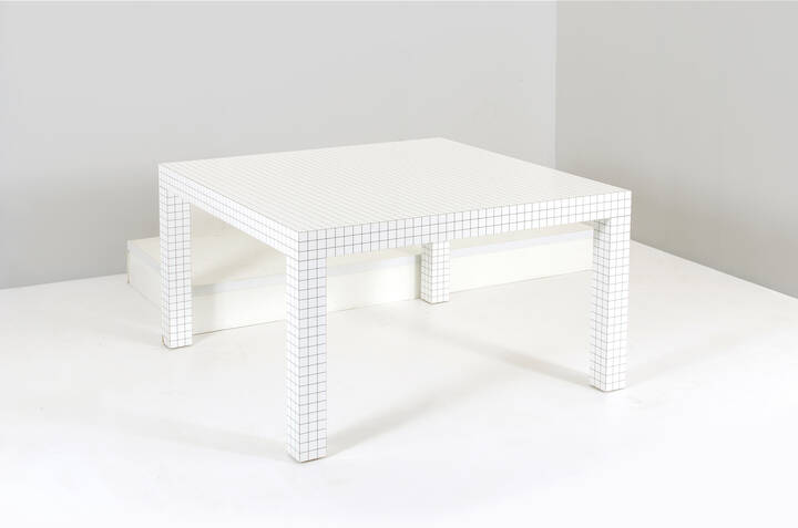 SUPERSTUDIO - Tavolo mod. Quaderna 2600