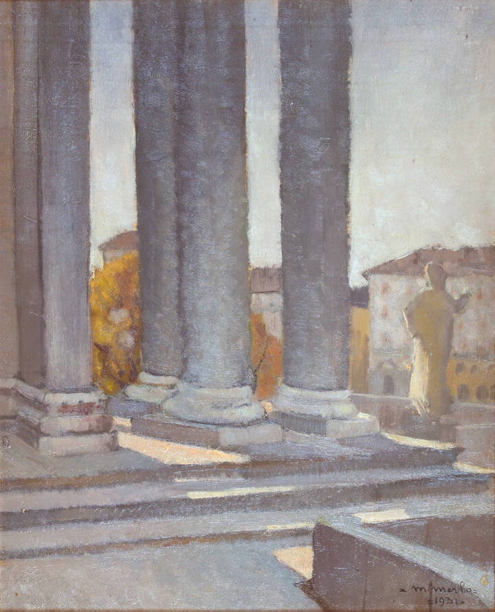 METELLO MERLO - 'Colonne della Gran Madre - Torino' 1931