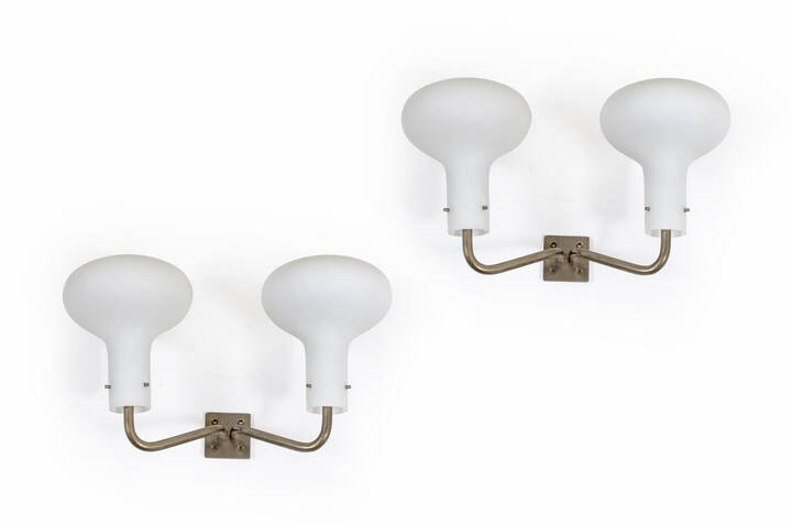 IGNAZIO GARDELLA - Coppia di applique mod. Galleria