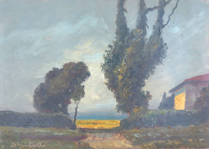 BENEDETTO GHIVARELLO - 'Paesaggio'