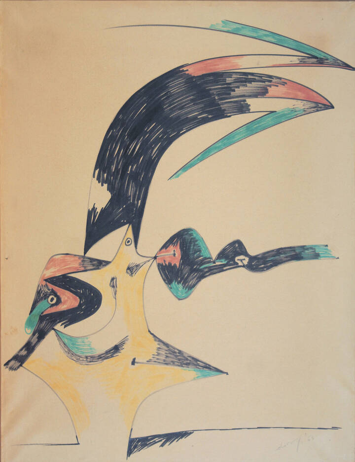 GIANNI DOVA - 'Composizione' 1963