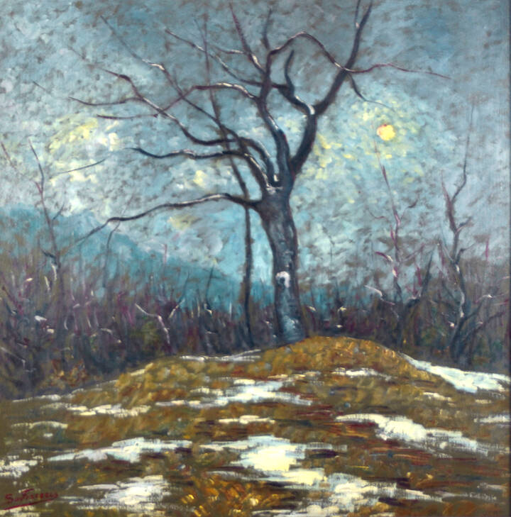 SEVERINO FERRARIS - 'Inverno rigido (Valle Vigezzo)'
