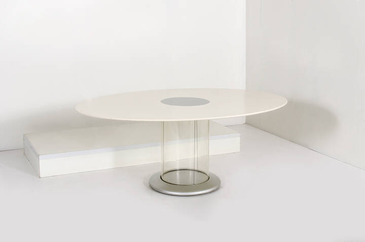 CLAUDIO SALOCCHI - Tavolo mod. Ellisse