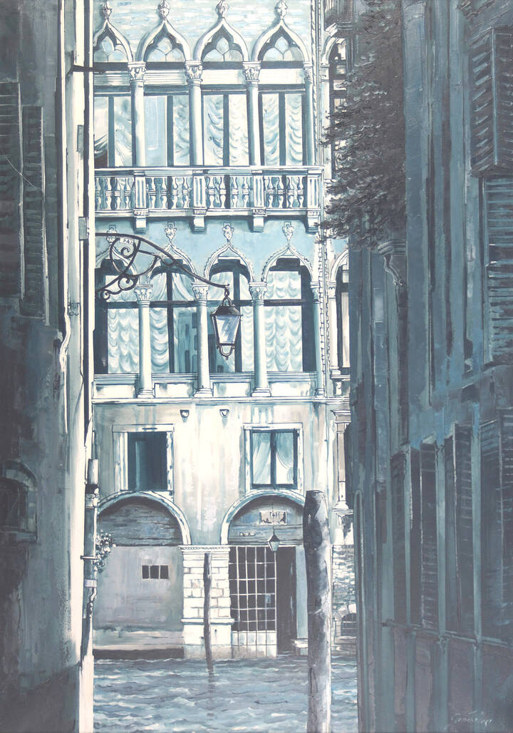 ROBERTO GUADALUPI - 'Canale veneziano' 2010