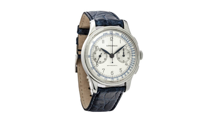 LONGINES - Cronografo a due contatori, modello '13ZN', anni '40