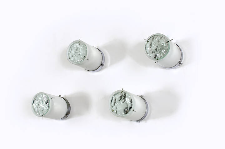 MAX INGRAND - Quattro lampade a muro mod. 2494