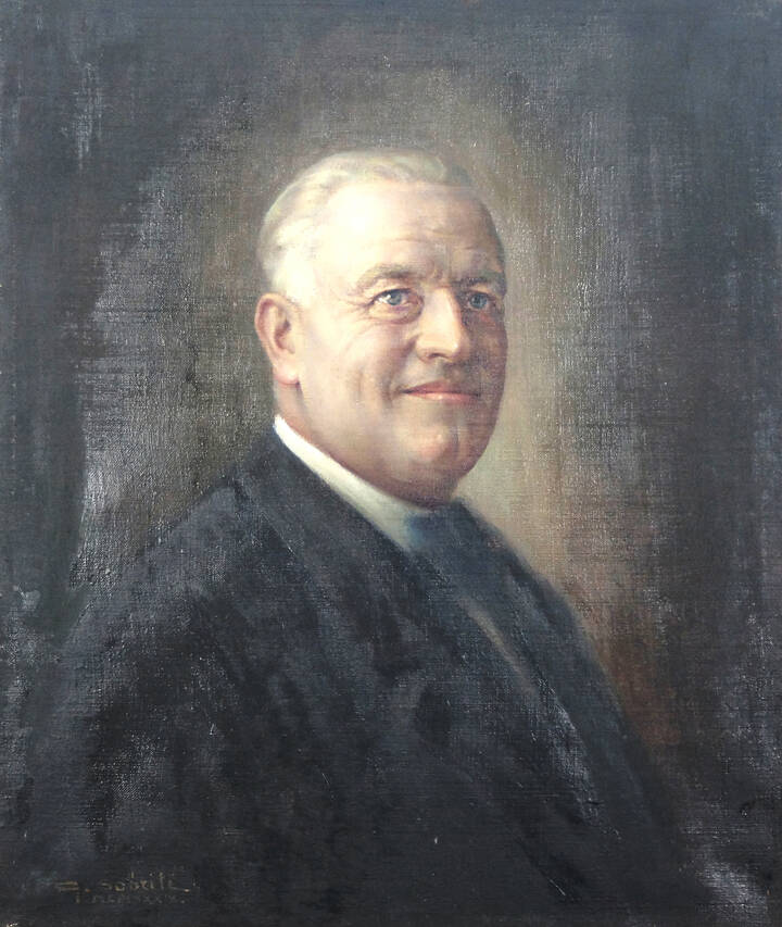 GIUSEPPE SOBRILE - 'Ritratto di Andrea Remmert' 1939