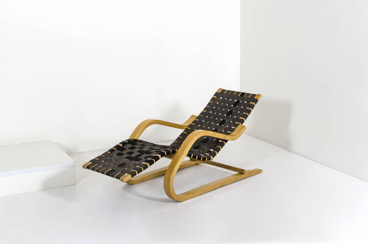 ALVAR AALTO - Chaise longue mod. 43