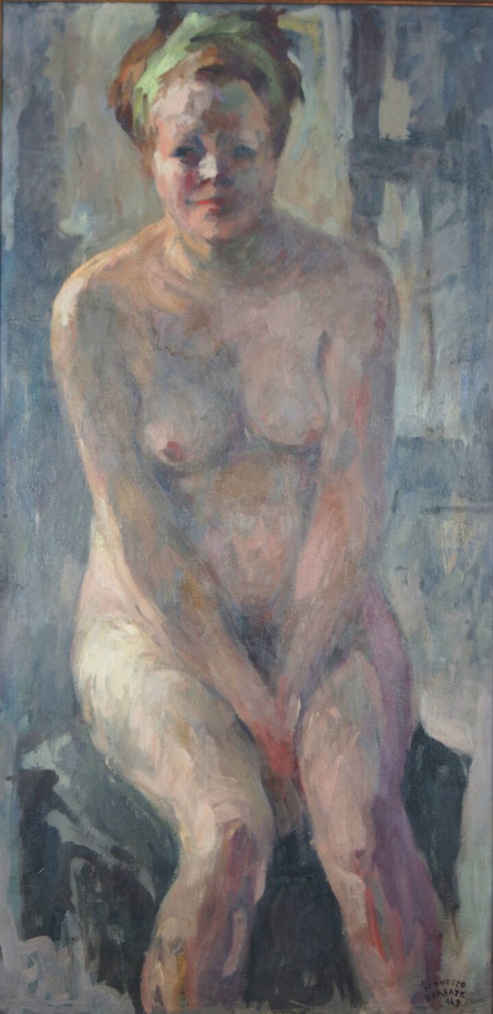 TEONESTO DEABATE - 'Nuda' 1970