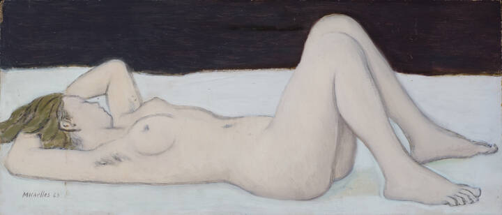 RAM (Ruggero Alfredo Michahelles)  - 'Nuda distesa' 1963