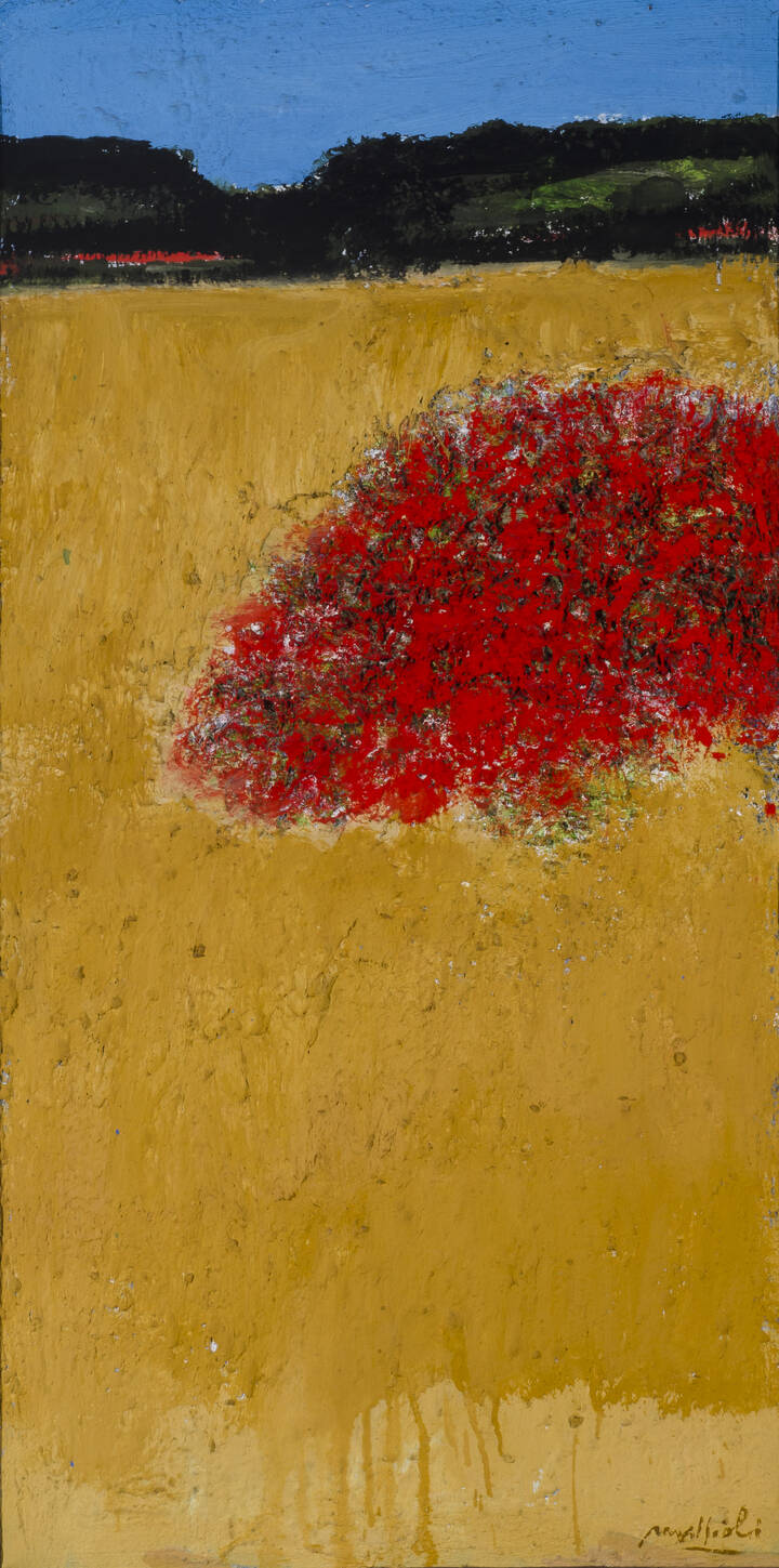 CARLO MATTIOLI - 'Paesaggio' 1985 