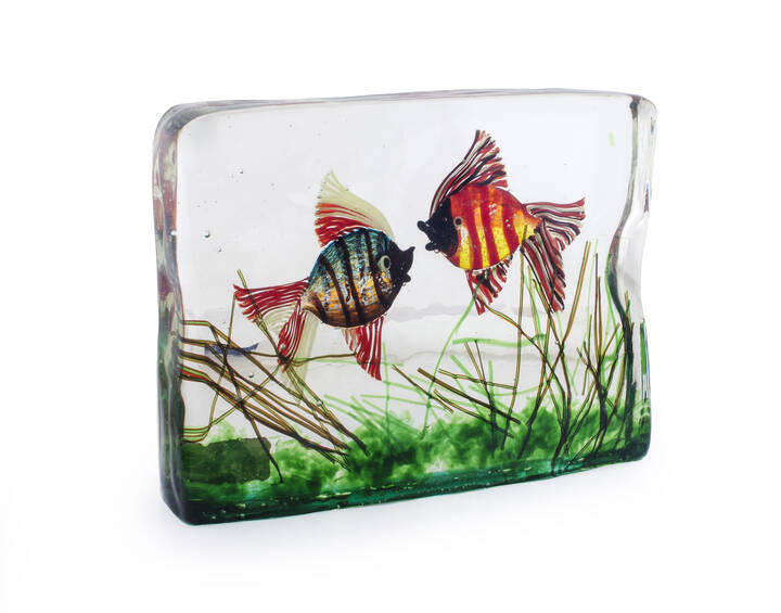 GINO CENEDESE - 'Acquario - acqua dolce' 1970 circa