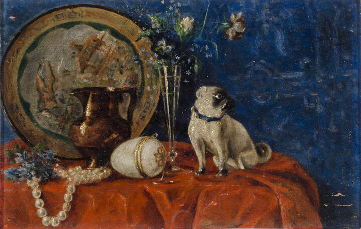 ADOLFO DALBESIO - 'Natura morta con Carlino' 28 Maggio 1877