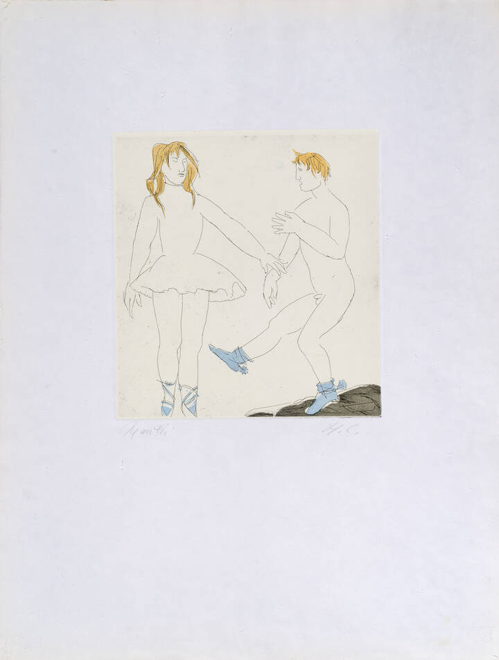 GIACOMO MANZU' - 'Senza titolo'