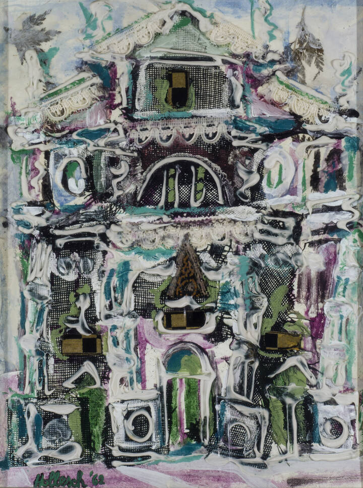 CARLO HOLLESCH - 'San Moisè - Venezia' 1962