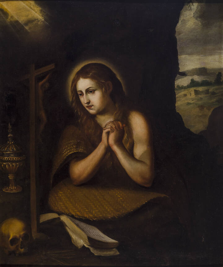 PITTORE ANONIMO - 'Maria Maddalena penitente'