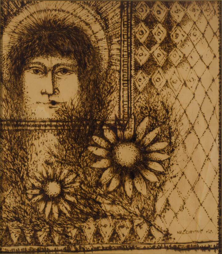 GIOVANNI MACCIOTTA - 'Dalla finestra' 1968