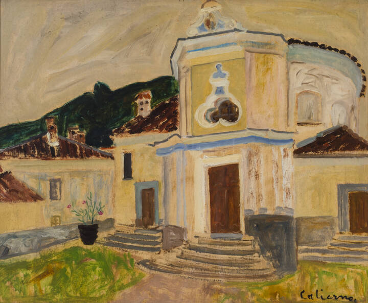 GIOSUE' CALIERNO - 'Cumiana - Chiesa della Confraternita'