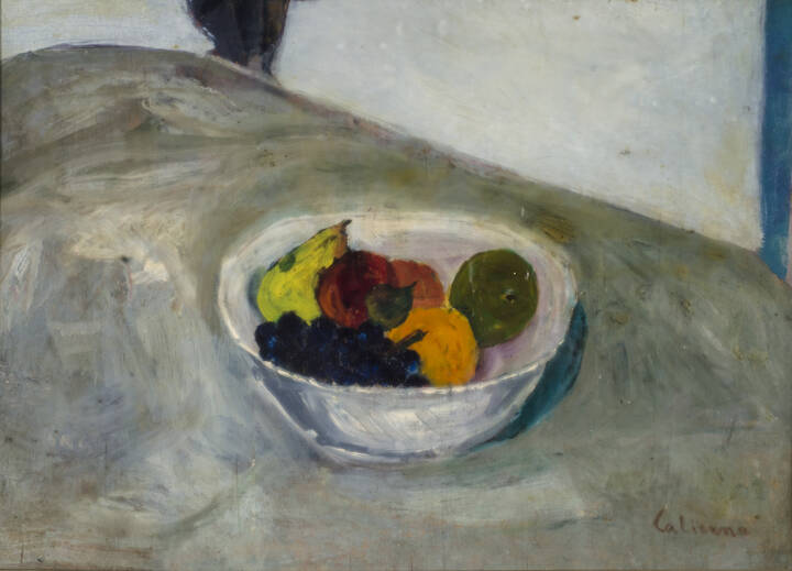 GIOSUE' CALIERNO - 'Vaso con frutta'