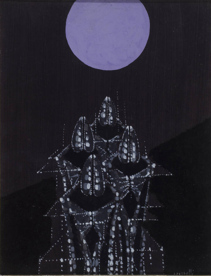 CESARE PEVERELLI - 'Campo di vetri' 1970