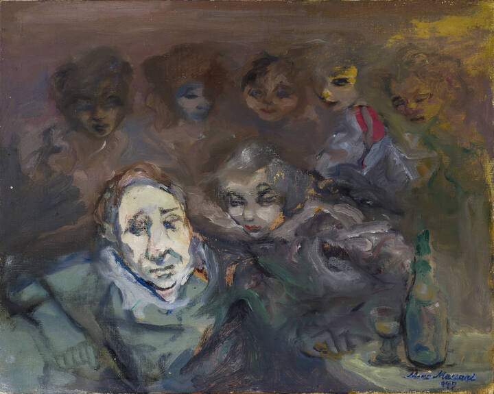 MINO MACCARI - 'Ultime ore di Don Giovanni' 1949