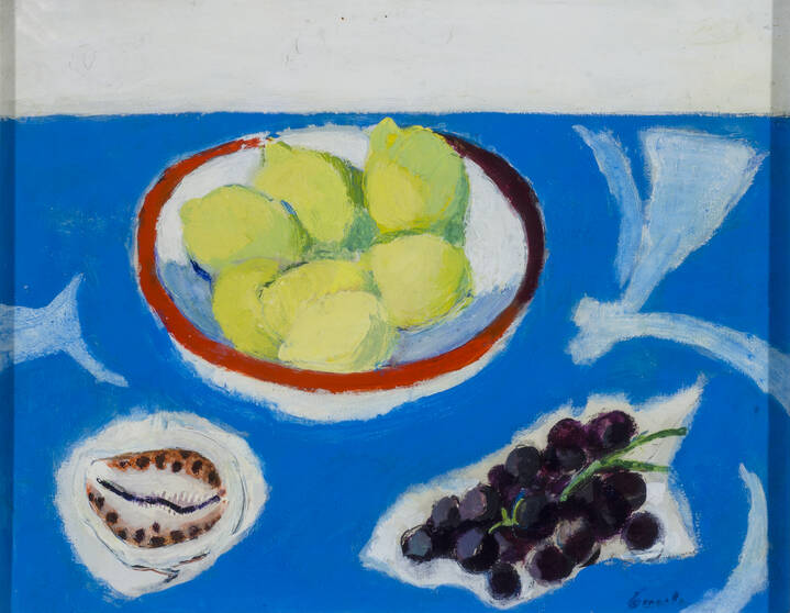 ENRICO PAULUCCI - 'Natura morta con limoni' 1970