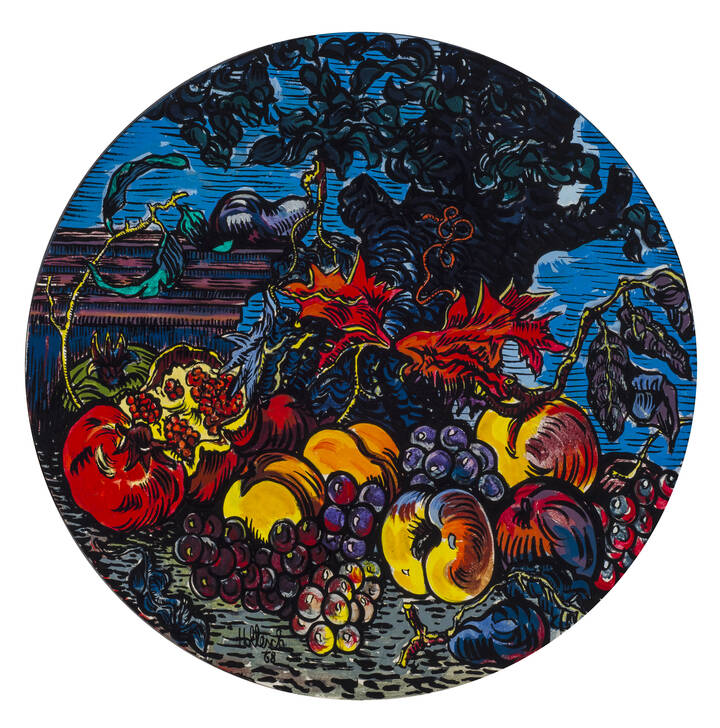 CARLO HOLLESCH - 'Melagrana sotto l'albero' Venezia gennaio 1968