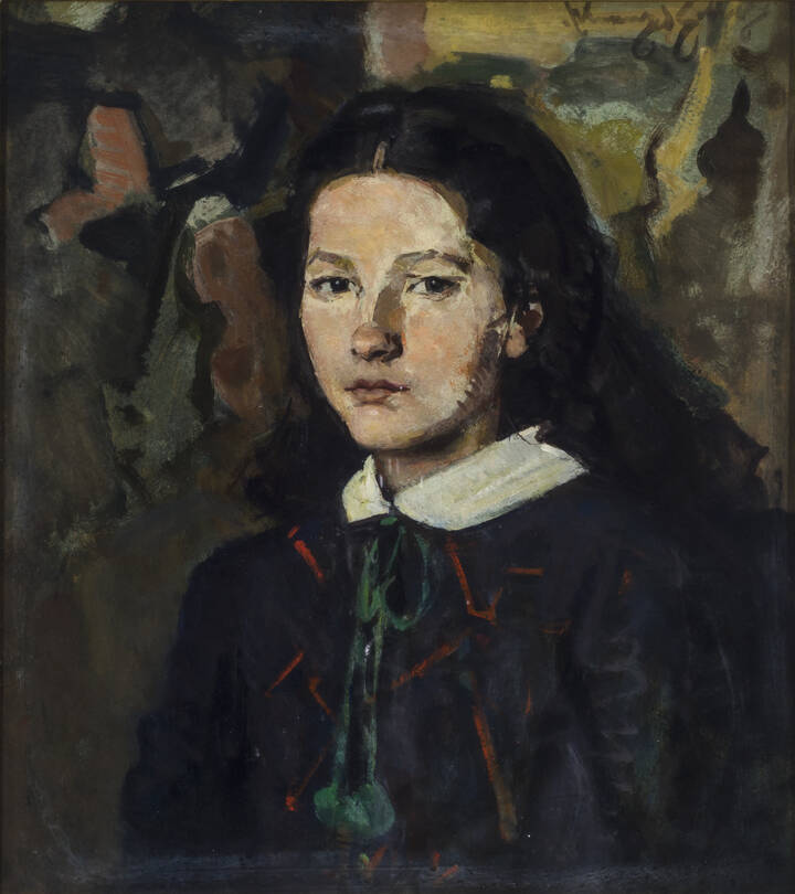 VENANZIO ZOLLA - 'Ritratto di Alba Albano'