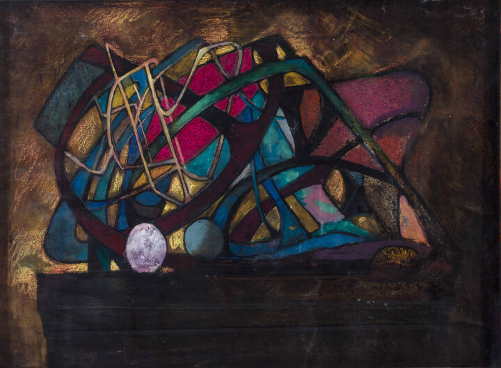 EUGENIO GUGLIELMINETTI - 'Senza titolo' 1953