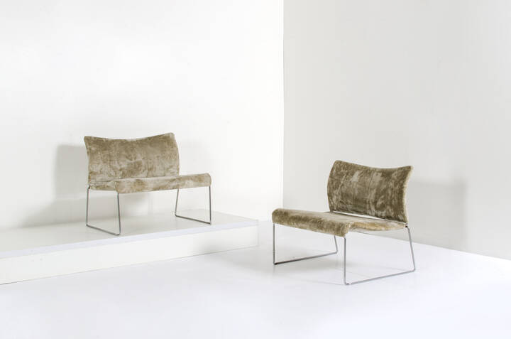 KAZUHIDE TAKAHAMA - Due poltroncine mod. Saghi