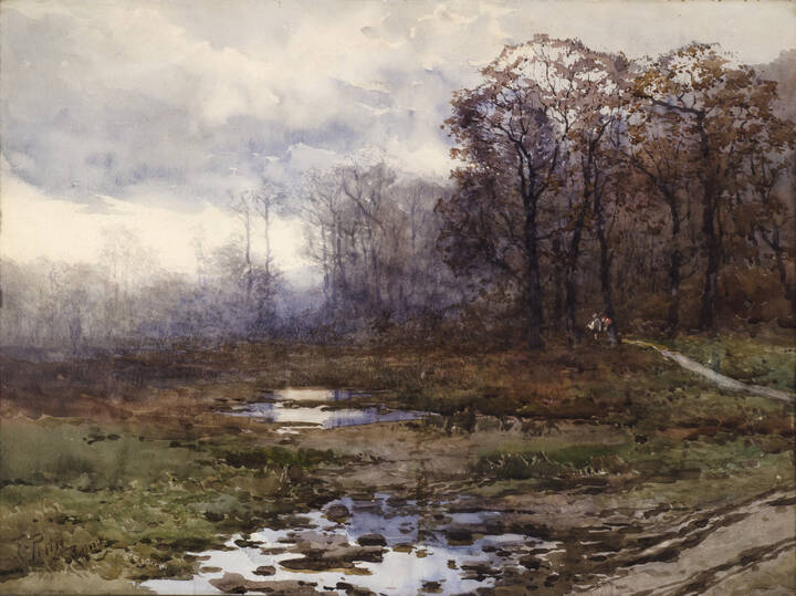 FILIBERTO PETITI - 'Paesaggio' Roma