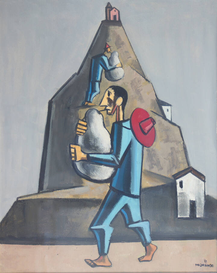 PIETRO MORANDO - 'Studio per presepio'