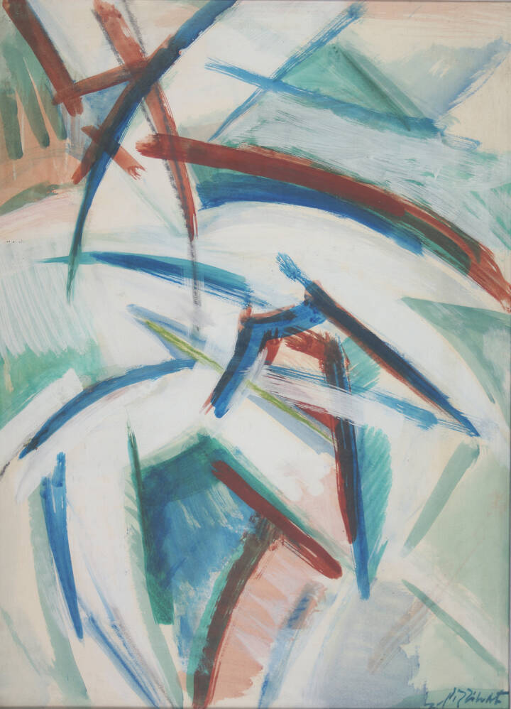 ARMANDO PIZZINATO - 'Senza titolo' 1975