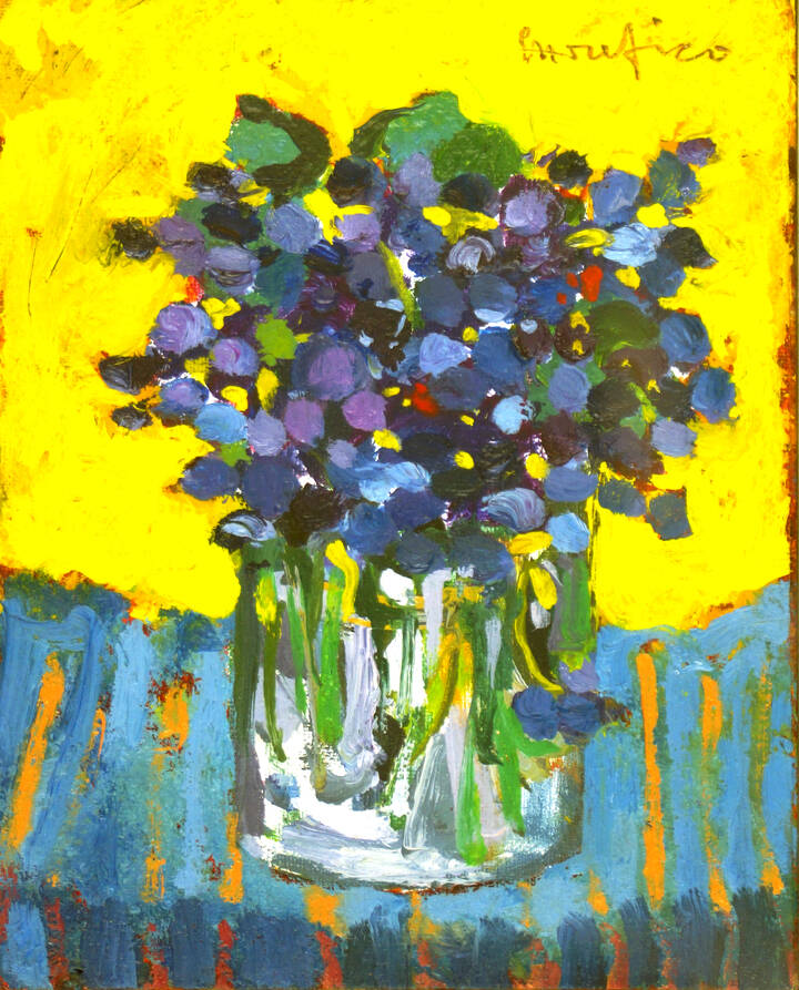 ETTORE FICO - 'Vasetto di fiori'