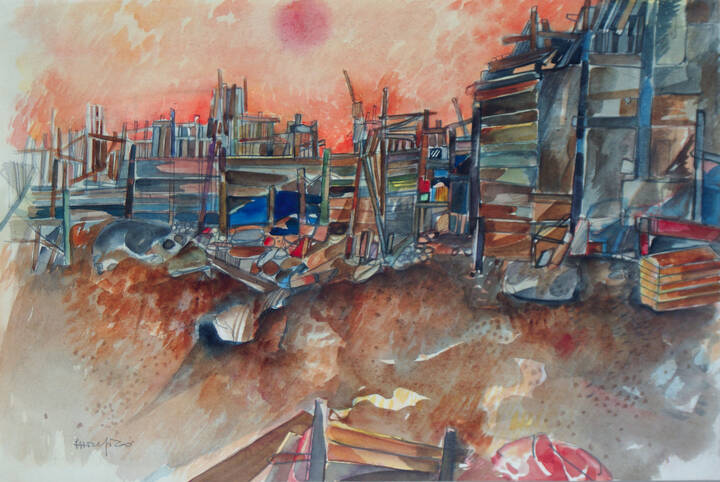 ETTORE FICO - 'Baraccopoli'