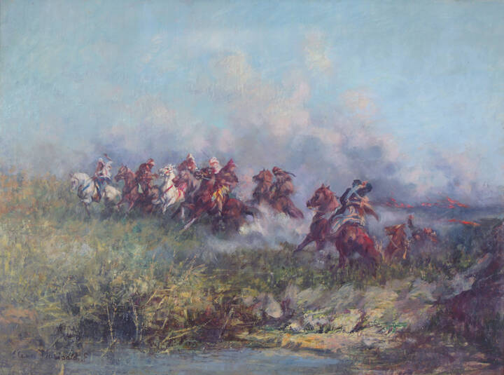 ELENA MARISALDI FALCO - 'Carica di cavalleria'