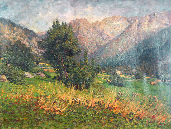 ELENA MARISALDI FALCO - 'Macugnaga (frazione Pecetto)'