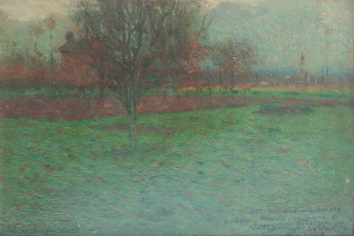 VENANZIO ZOLLA - 'Campagna di Vigevano' 1918