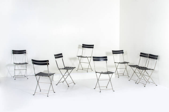 MARCO ZANUSO - Otto sedie mod. Celestina