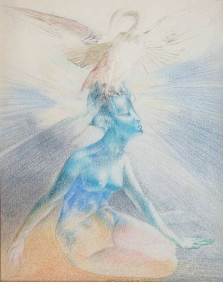 ABACUC (Silvano Gilardi) - 'Il cigno e Leda'