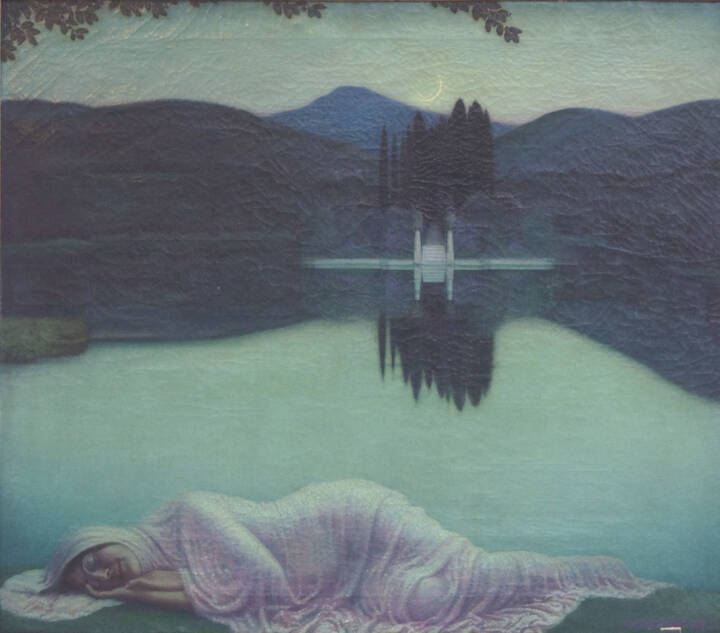 MARIO REVIGLIONE - 'Clair de lune' 1922 