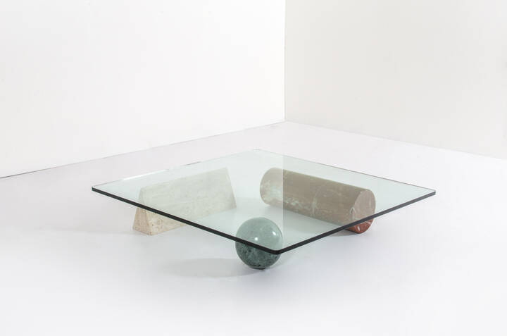 MASSIMO VIGNELLI - Tavolino mod. Metafora