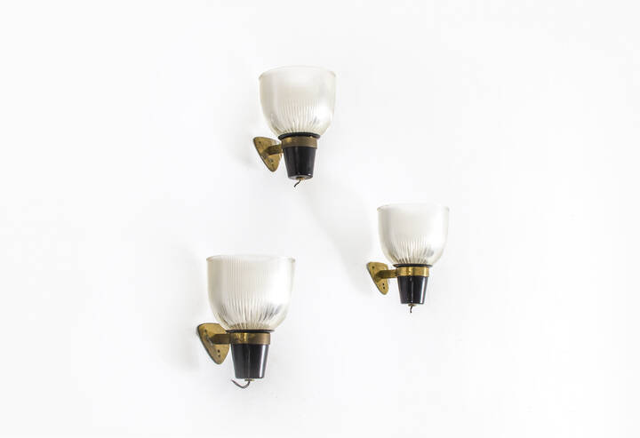 IGNAZIO GARDELLA - Tre appliques mod. LP5